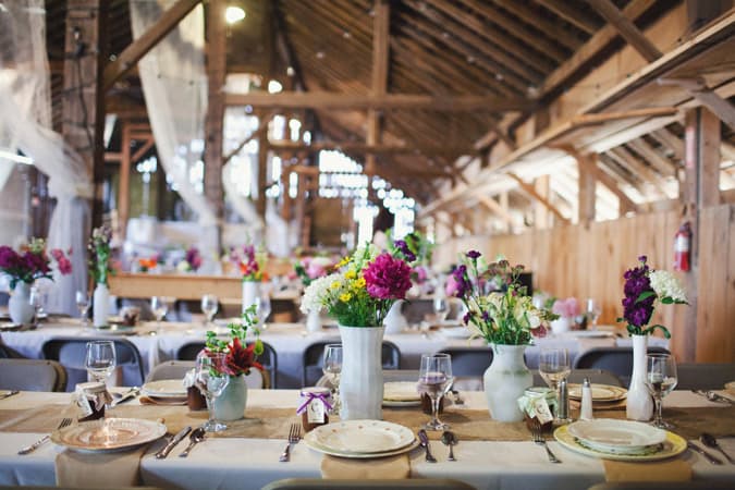 Festhalle Barn wedding, Amana, Iowa
